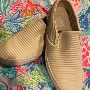 Brand New custom Van leather Sneakers